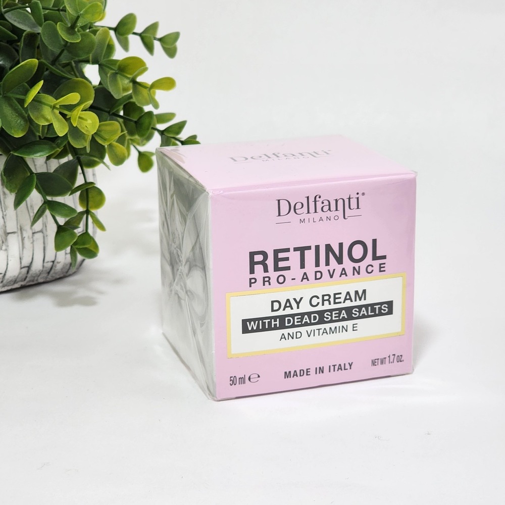 Delfanti Milano Retinol Pro-Advance Anti-Aging Day Cream with Vitamin E 1.7oz